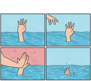 Создать мем: мем рука, мем тонущий ребенок шаблон, the drowning