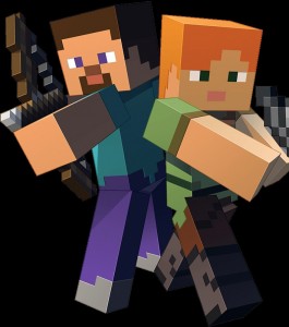 Create meme: Alex minecraft, heroes minecraft, minecraft