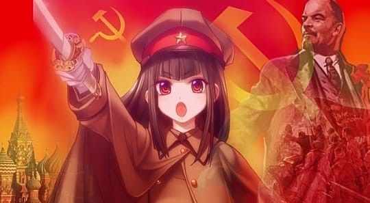 Create meme: anime communism, anime tyanka soviet union, anime tyanka ussr