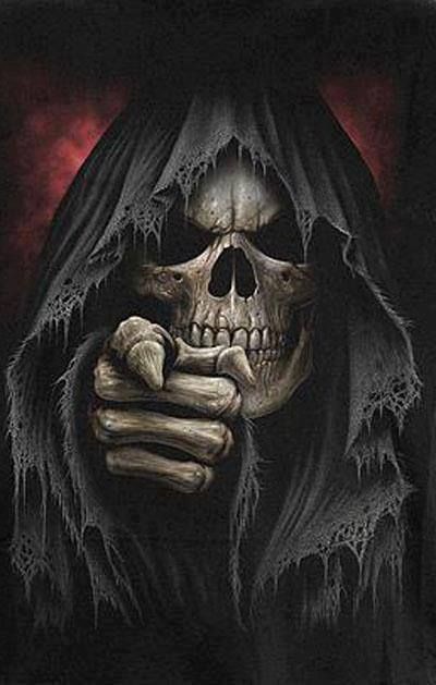 Create meme: dark arts, reaper, the skull in the hood