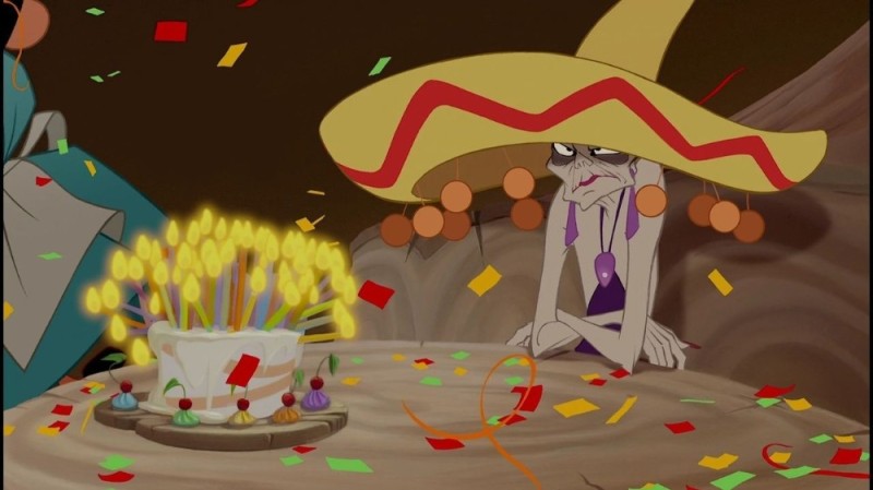 Create meme: yzma, ISM, ism adventures of the emperor with a cake