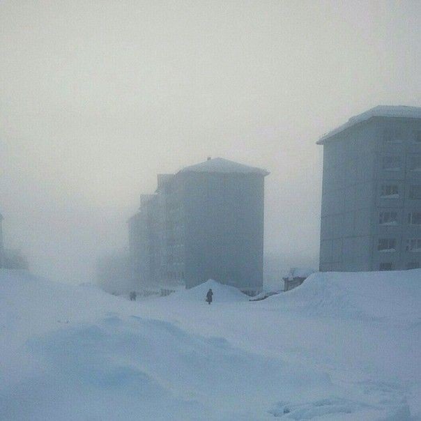 Создать мем: норильск метель, снег зима, воргашор