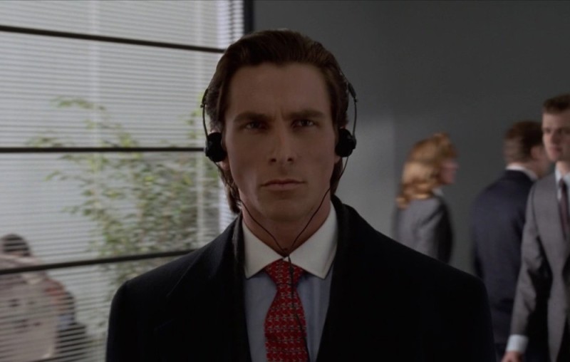 Создать мем: bateman, патрик бэйтмен, christian bale american psycho