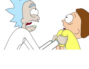 Create meme: morty, rick and morty, Rick and Morty Lucius
