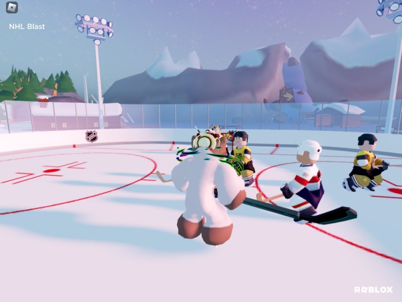 Create meme: slapshot game, hockey game , ice hockey game