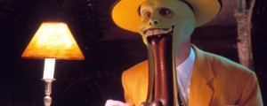 Create meme: the film the mask with Jim Carrey, the mask film language, mask movie gif