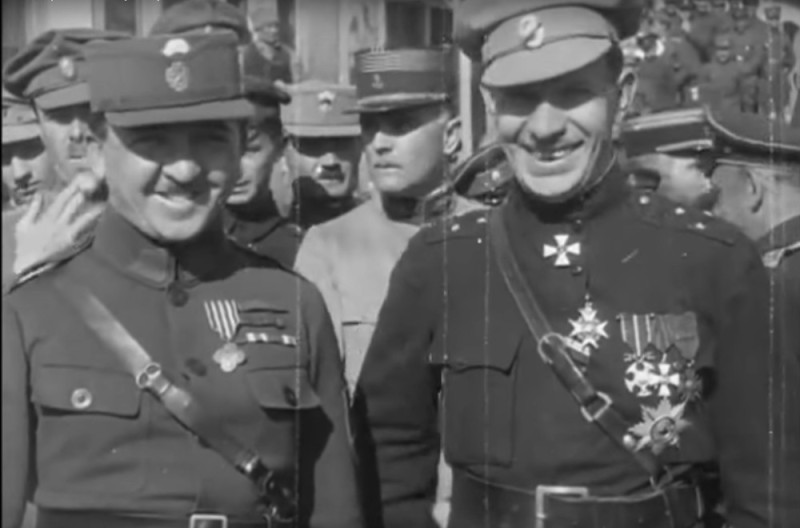 Создать мем: французские военные, генерал, генералы чехословакии 1938