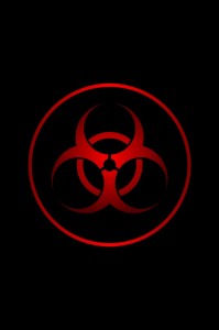 Создать мем: biohazard symbol, биологическая опасность, значок biohazard