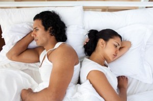 Create meme: couple in bed, a sexless marriage