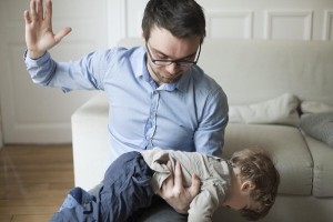 Create meme: punishment of children pictures, hitting a child, dad beats son with belt