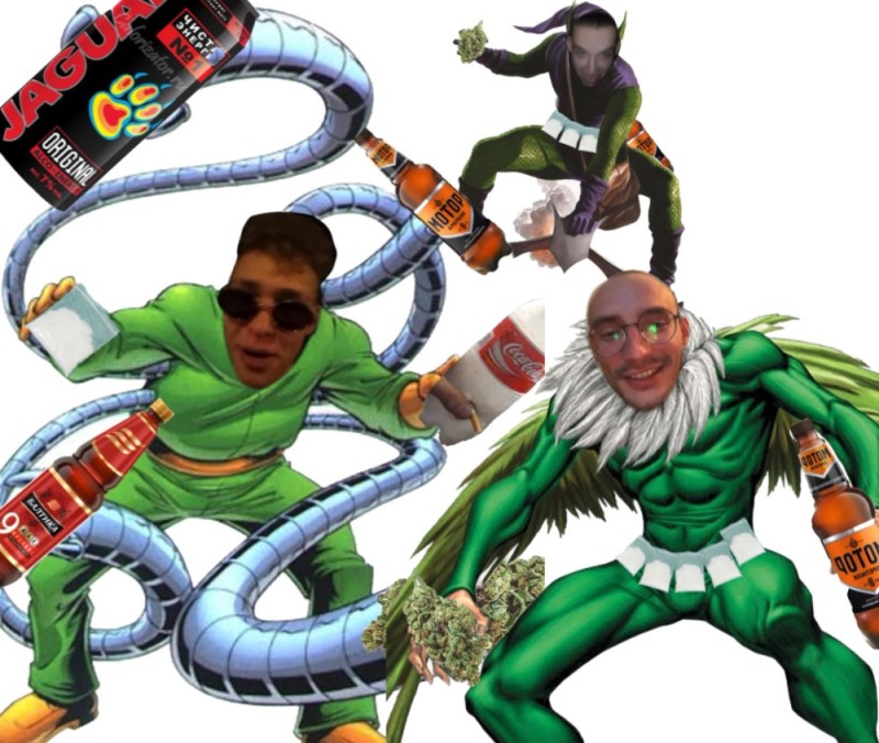 Создать мем: враг человека паука доктор осьминог, доктор октавиус марвел, доктор отто октавиус