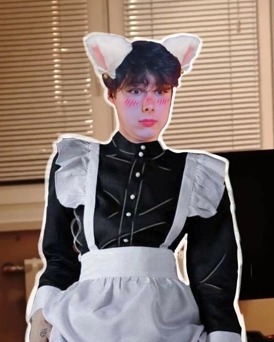 Create meme: maid costume, maid costume, Maid boys cosplay