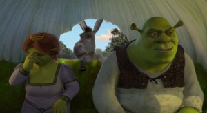 Create meme: Shrek Fiona donkey, Shrek donkey, Shrek Shrek
