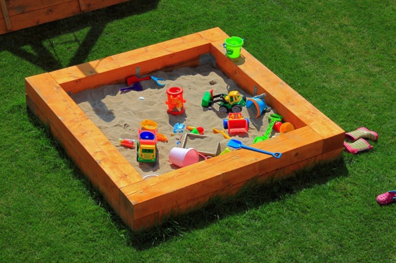 Create meme: children's sandbox, children's sandboxes for cottages, make a sandbox with your own hands in the country