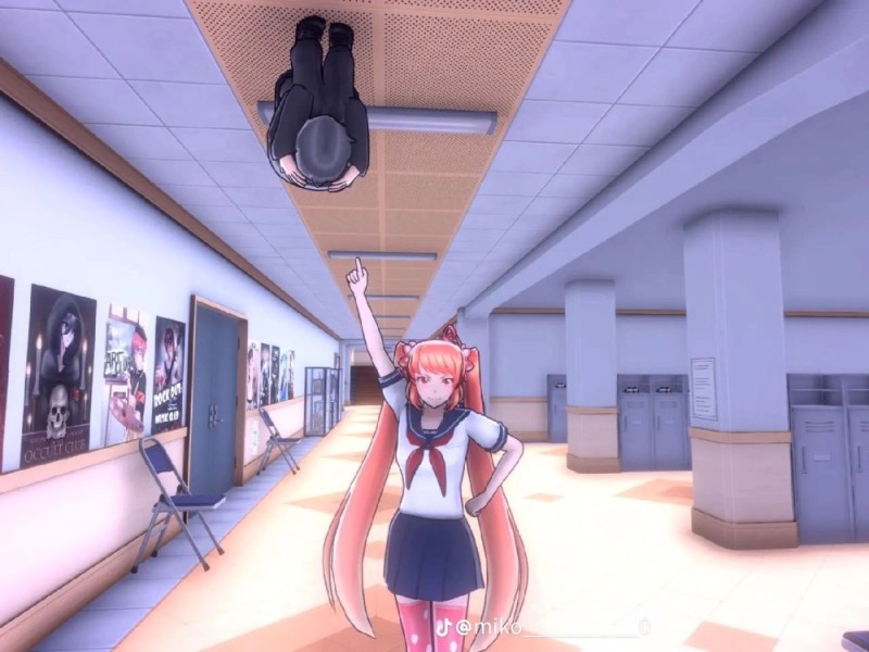 Create meme: yandere simulator, raybaru yandere simulator, Osana yandere screen simulator