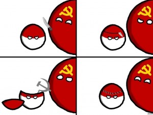 Создать мем: польша countryballs, польша ссср, польша 1939 кантриболз