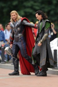 Create meme: Thor and Loki