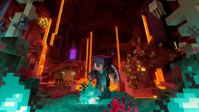 Создать мем: minecraft nether, 1 16 2 майнкрафт, лего адское обновление майнкрафт 2021