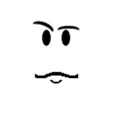 Create meme: roblox face png standard, angry face roblox, sad face get APG