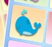 Создать мем: кит рисунок для детей, китёнок символ, whale