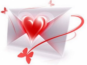 Создать мем: сердечко, любовное письмо, поздравления с днем святого валентина