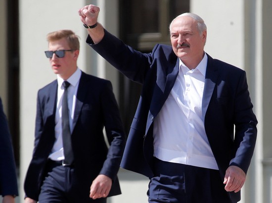 Create meme: Alexander Lukashenko , Lukashenka's son, the youngest son of Lukashenko