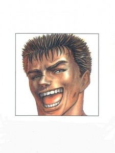 Create meme: manga berserk, Berserker, berserk GATS smile