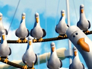 Create meme: pictures of the seagulls give give, seagulls from finding Nemo , give pictures, Seagull from Nemo