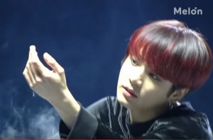 Create meme: bts taehyung, bts taehyung mma 2018 red hair, Kim Tae Hyun