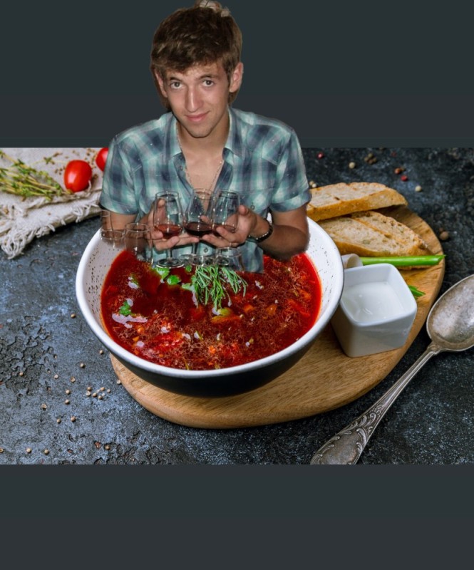 Create meme: borscht Russian, borsch , soup borscht