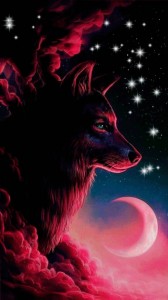 Create meme: lone wolf, ava bloodwolf, red wolf
