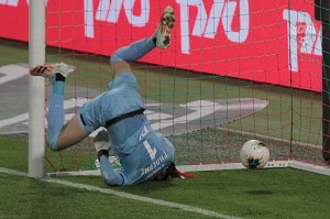 Create meme: goalkeeper, Igor Akinfeev, penalty