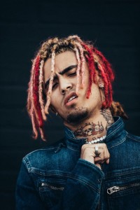 Create meme: male, lil pump, dreadlocks lil pump