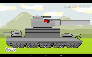 Create meme: cartoons about tanks