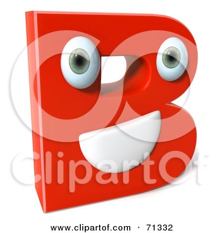 Create meme: letters , red letter r for children with eyes, red blob