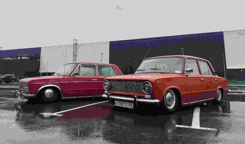 Create meme: lada kopek, tuning vaz 2102, retro vaz