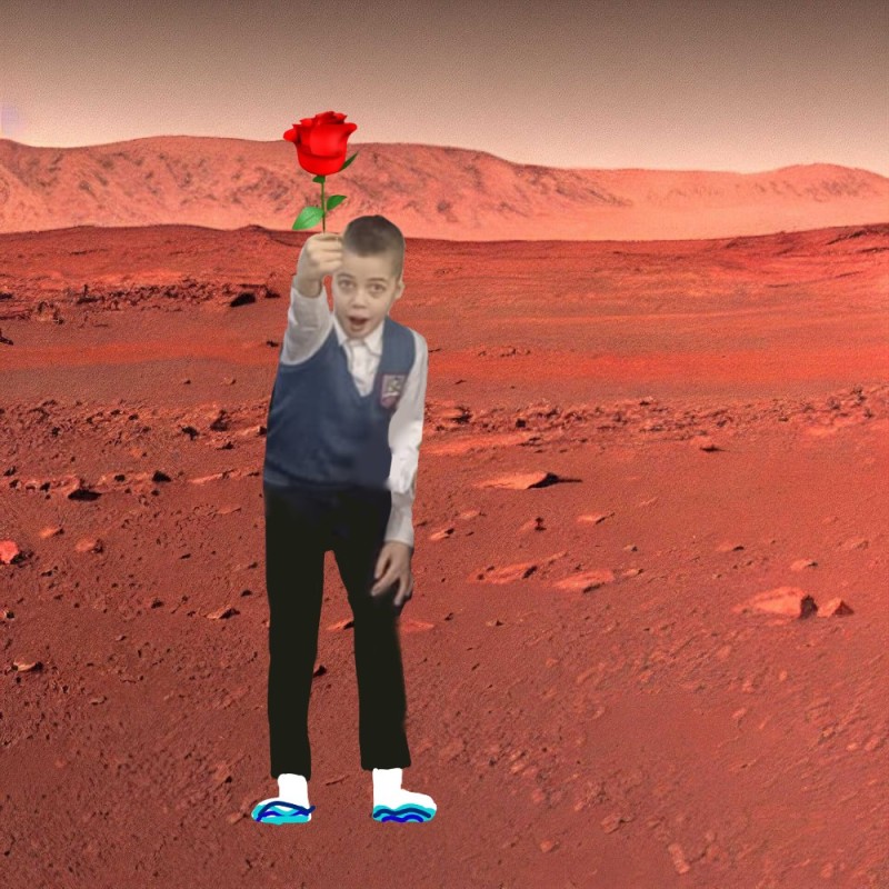 Создать мем: на марс, марсианский пейзаж, планета марс