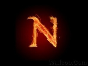 Create meme: fiery letter r, fire letters, fire letters on a black background