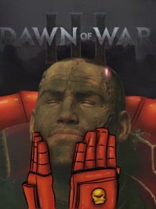 Создать мем: warhammer 40000 dawn of war трейлер, warhammer 40,000: dawn of war, император одобряет warhammer