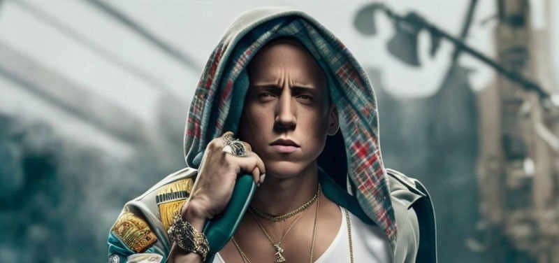 Create meme: eminem , Russian rappers 