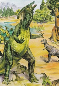 Создать мем: хищные динозавры, динозавр иллюстрация, первые динозавры