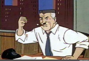 Создать мем: Человек паук - Jonah Jameson генератор мемов