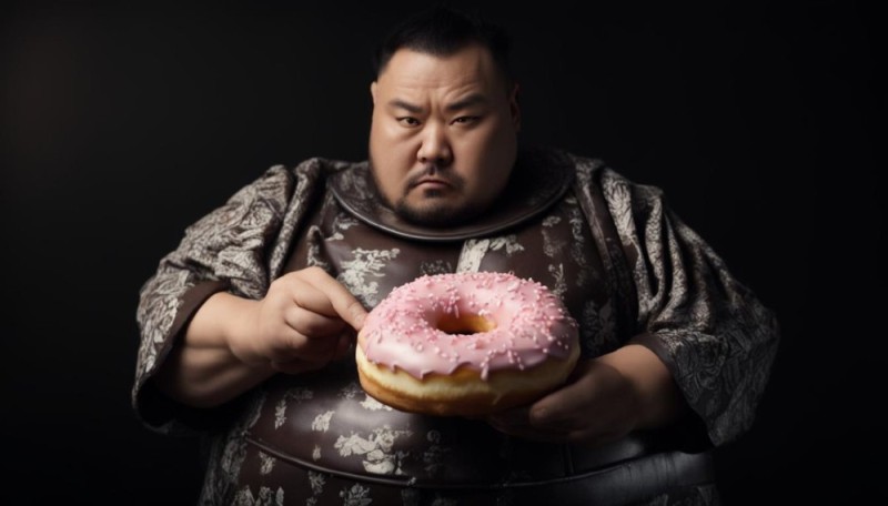 Создать мем: мужчина толстый, человек, жирный обжора
