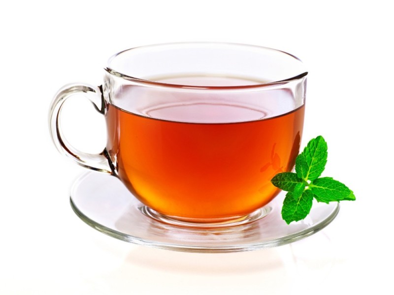Create meme: black tea, tea on a white background, Cup of tea 