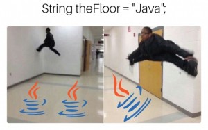 Create meme: floor is java, meme of the floor is, the floor is lava video jokes