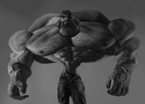Create meme: bodybuilder ernest khalimov pumped, Ernest Khalimov, man Jock
