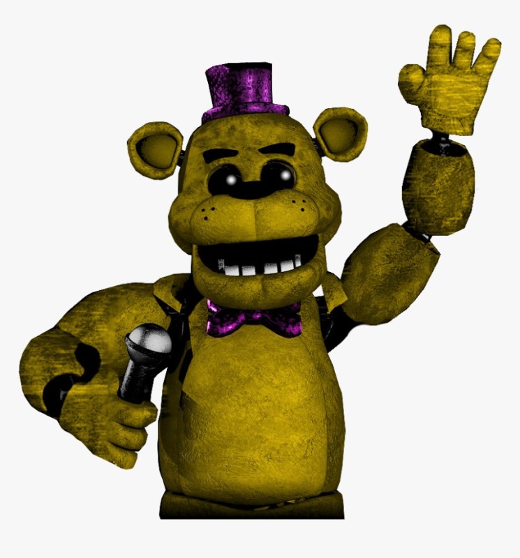 Create meme: fnaf old Freddy, five nights at freddy's, Golden Freddy 