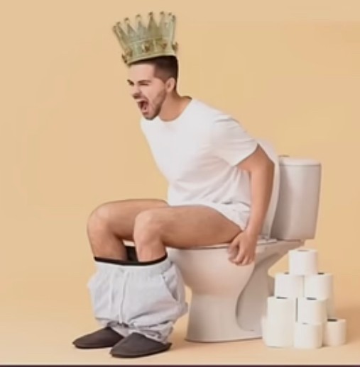Create meme: the man on the toilet, the man on the toilet, The guy is sitting on the toilet