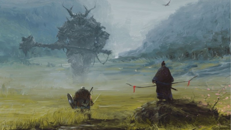 Create meme: Polish artist Jakub rozalski, Jakub rozalski 1920+, jakub rosalski paintings