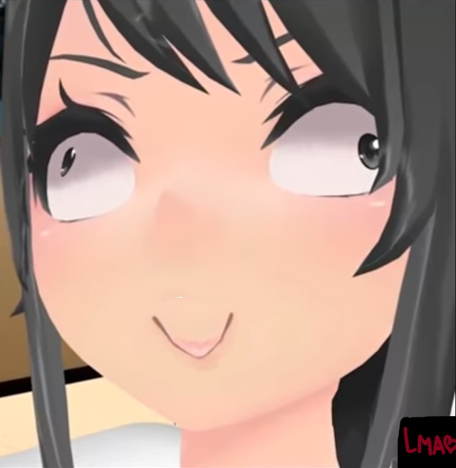 Create meme: yandere simulator, yandere chan, yandere simulator memes